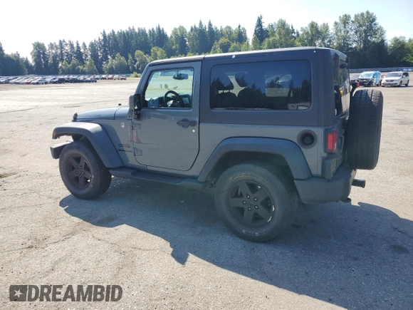 2014 Jeep Wrangler Sport z VIN 1C4AJWAG9EL117954, wystawiony jako Copart lot #65821725 z przebiegiem 137 383 mil mil oraz Czysty tytuł • Clean title. Historia ofert i sprzedaży dostępna na DreamBid. Obrazek 2.