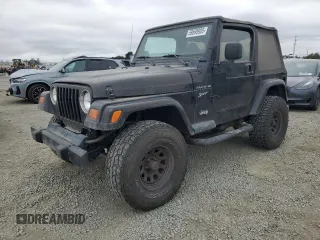 1998 Jeep Wrangler Sport z VIN 1J4FY19S8WP787240, wystawiony jako Copart lot #59595905 z przebiegiem 163 070 mil mil oraz Czysty tytuł • Clean title. Historia ofert i sprzedaży dostępna na DreamBid. Obrazek 1.
