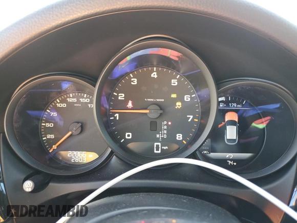 2020 Porsche Macan with VIN WP1AA2A56LLB00130, listed as a Copart auction lot 61091225 with 22,866 mi miles and Salvage title. Bid and sale history available at DreamBid. Image 9.