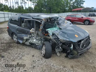 2005 Honda Odyssey EX-L with VIN 5FNRL38615B072116, listed as a Copart auction lot 67469284 with 0 mi miles and Salvage Title. Bid and sale history available at carsss.com. Image 4.