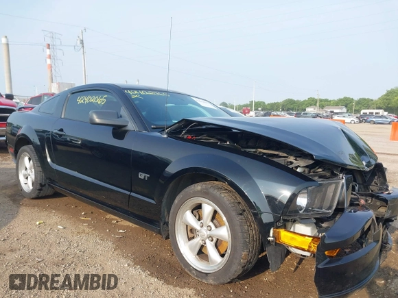 2007 Ford Mustang GT Deluxe with VIN 1ZVFT82H375246120, listed as a IAAI auction lot 42402065 with 160,902 mi miles and . Bid and sale history available at DreamBid. Image 6.