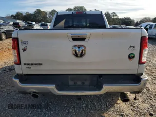 2020 Ram 1500 Big Horn with VIN 1C6RREBTXLN179888, listed as a Copart auction lot 43540855 with 104,048 mi miles and Salvage Title. Bid and sale history available at carsss.com. Image 6.
