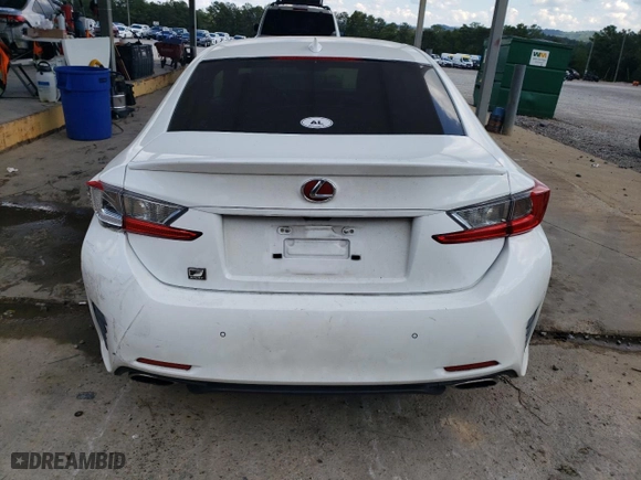 2015 Lexus RC 350 with VIN JTHHE5BC8F5008155, listed as a Copart auction lot 74446914 with 104,204 mi miles and Salvage Title. Bid and sale history available at carsss.com. Image 6.