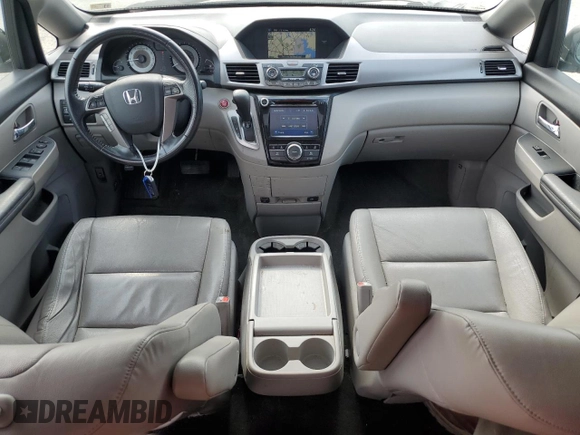 2016 Honda Odyssey EX-L with VIN 5FNRL5H63GB118303, listed as a Copart auction lot 54388465 with 94,789 mi miles and Salvage Title. Bid and sale history available at DreamBid. Image 8.