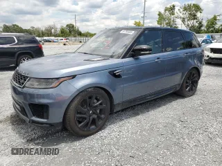 2018 Land Rover Range Rover Sport HSE with VIN SALWR2RV2JA698495, listed as a Copart auction lot 64785085 with 153,492 mi miles and Clean title. Bid and sale history available at DreamBid. Image 1.