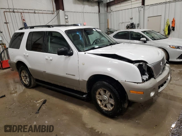 2002 Mercury Mountaineer z VIN 4M2DU86W62ZJ26324, wystawiony jako Copart lot #45649415 z przebiegiem 191 927 mil mil oraz Nie do naprawy. Historia ofert i sprzedaży dostępna na DreamBid. Obrazek 4.