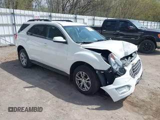 2016 Chevrolet Equinox LT z VIN 2GNALCEK0G6153378, wystawiony jako IAAI lot #42124329 z przebiegiem 110 589 mil mil oraz . Historia ofert i sprzedaży dostępna na DreamBid. Obrazek 1.