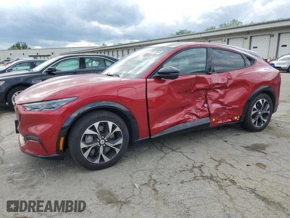 2023 Ford Mustang Mach-E Premium z VIN 3FMTK3SS1PMA48889, wystawiony jako Copart lot #55013805 z przebiegiem 9 253 mil mil oraz Szkoda całkowita • Salvage title. Historia ofert i sprzedaży dostępna na DreamBid. Obrazek 1.