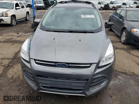 2014 Ford Escape SE with VIN 1FMCU9GX4EUA83808, listed as a Copart auction lot 86821174 with 112,853 mi miles and Clean title. Bid and sale history available at DreamBid. Image 5.