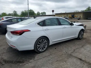 2016 Hyundai Genesis 3.8L z VIN KMHGN4JE9GU142234, wystawiony jako Copart lot #55795145 z przebiegiem 56 791 mil mil oraz Szkoda całkowita • Salvage title. Historia ofert i sprzedaży dostępna na DreamBid. Obrazek 3.