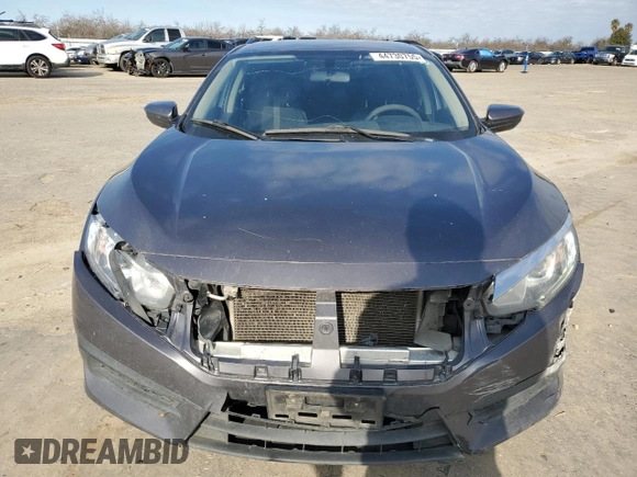 2017 Honda Civic Sedan LX with VIN 2HGFC2F54HH512871, listed as a Copart auction lot 44730755 with 203,249 mi miles and Salvage Title. Bid and sale history available at carsss.com. Image 5.