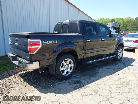 2013 Ford F-150 XL with VIN 1FTFW1EF9DKF45832, listed as a IAAI auction lot 41872612 with 126,452 mi miles and . Bid and sale history available at DreamBid. Image 4.