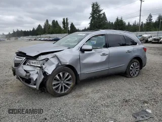 2016 Acura MDX Technology z VIN 5FRYD4H40GB013895, wystawiony jako Copart lot #60727625 z przebiegiem 190 094 mil mil oraz Szkoda całkowita • Salvage title. Historia ofert i sprzedaży dostępna na DreamBid. Obrazek 1.