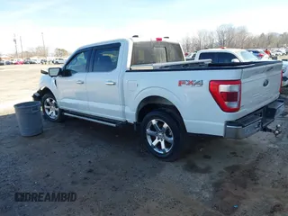 2023 Ford F-150 XL with VIN 1FTFW1E8XPFA58413, listed as a IAAI auction lot 40633171 with 92,438 mi miles. Bid and sale history available at carsss.com. Image 3.