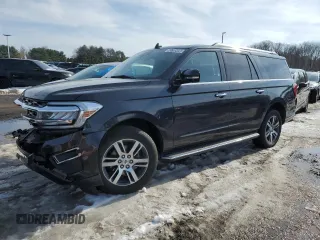 2023 Ford Expedition Max Limited with VIN 1FMJK1K82PEA12246, listed as a Copart auction lot 45705495 with 62,834 mi miles and Clean Title. Bid and sale history available at DreamBid. Image 1.