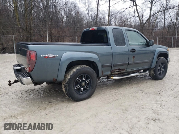 2007 GMC Canyon Work Truck with VIN 1GTDT19E478108243, listed as a Copart auction lot 47018045 with 187,491 mi miles and Clean Title. Bid and sale history available at carsss.com. Image 3.