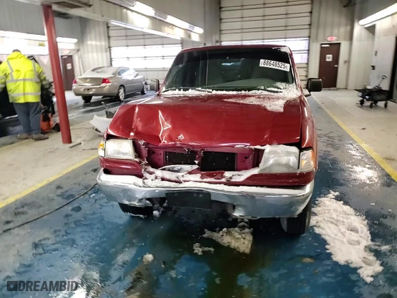 1999 Mazda B-Series 2WD Truck SX with VIN 4F4YR12C9XTM46878, listed as a Copart auction lot 88648525 with 212,323 mi miles and Clean Title. Bid and sale history available at carsss.com. Image 11.