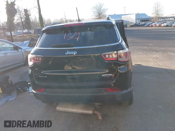 2021 Jeep Compass Latitude with VIN 3C4NJDBB4MT600215, listed as a IAAI auction lot 41335717 with 78,473 mi miles and . Bid and sale history available at DreamBid. Image 17.