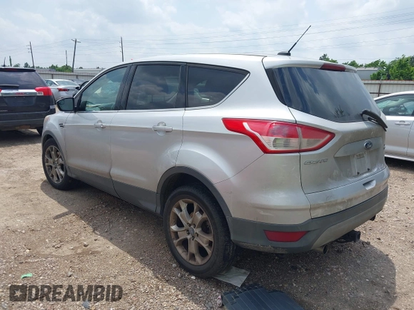 2013 Ford Escape SEL with VIN 1FMCU9H95DUA48886, listed as a IAAI auction lot 42117937 with 244,101 mi miles. Bid and sale history available at carsss.com. Image 3.