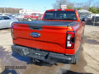2024 Ford Ranger Lariat with VIN 1FTER4KH9RLE09180, listed as a IAAI auction lot 41913864 with 31,862 mi miles and . Bid and sale history available at DreamBid. Image 4.