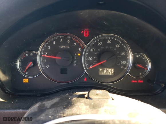 2008 Subaru Outback (Natl) i with VIN 4S4BP61C987324305, listed as a Copart auction lot 74574354 with 171,487 mi miles and Salvage Title. Bid and sale history available at carsss.com. Image 9.
