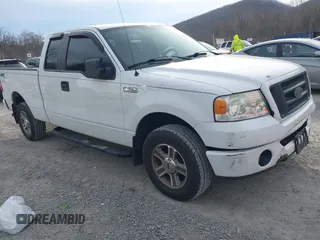 2008 Ford F-150 STX with VIN 1FTRX14W08FB81469, listed as a IAAI auction lot 41701268 with 66,651 mi miles. Bid and sale history available at carsss.com. Image 1.