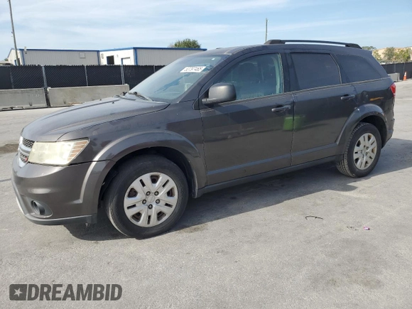 2016 Dodge Journey SE with VIN 3C4PDCAB5GT120250, listed as a Copart auction lot 53797465 with 164,895 mi miles and Clean Title. Bid and sale history available at DreamBid. Image 1.