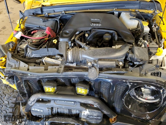 2020 Jeep Wrangler Sport S с VIN 1C4GJXAG2LW215350, выставлен на аукционе Copart как лот 51600615 с пробегом 85 082 миль миль и Списание • Salvage title. История ставок и продаж доступна на DreamBid. Изображение 11.