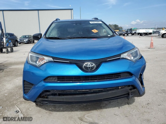 2018 Toyota RAV4 LE with VIN JTMZFREV0JJ174791, listed as a Copart auction lot 43975305 with 0 mi miles and Salvage Title. Bid and sale history available at carsss.com. Image 5.
