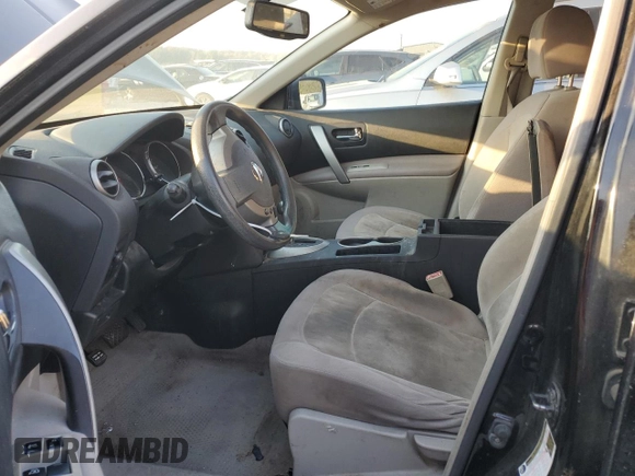 2010 Nissan Rogue S with VIN JN8AS5MT9AW501794, listed as a Copart auction lot 77460234 with 198,822 mi miles and Salvage Title. Bid and sale history available at DreamBid. Image 7.