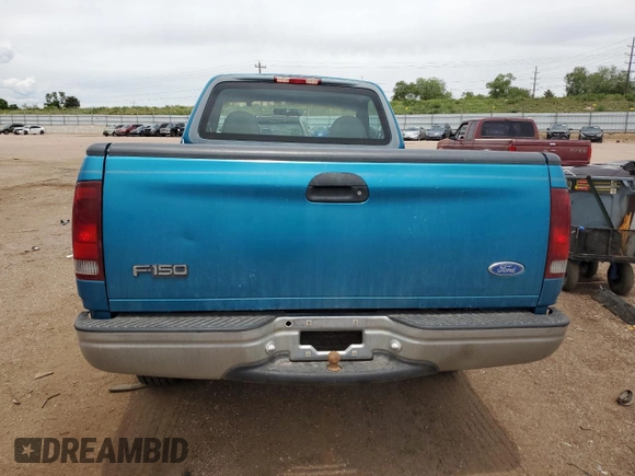 1997 Ford F-150 z VIN 1FTDF1829VKA55991, wystawiony jako Copart lot #59338705 z przebiegiem 160 202 mil mil oraz Czysty tytuł • Clean title. Historia ofert i sprzedaży dostępna na DreamBid. Obrazek 6.