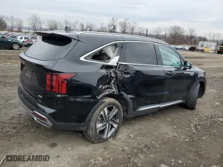 2023 Kia Sorento Hybrid SX Prestige with VIN KNDRKDLG4P5217274, listed as a Copart auction lot 83787334 with 42,887 mi miles and Salvage Title. Bid and sale history available at carsss.com. Image 3.