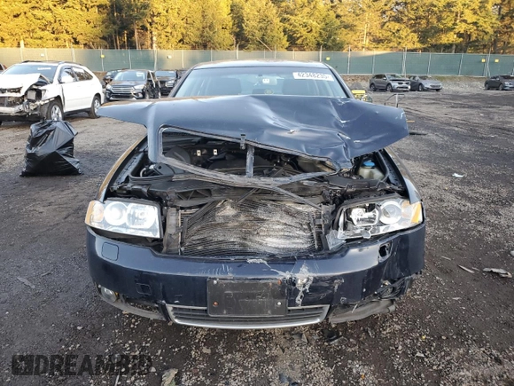 2005 Audi A4 1.8T SE with VIN WAULC68E05A099294, listed as a Copart auction lot 42348235 with 116,192 mi miles and Salvage Title. Bid and sale history available at carsss.com. Image 5.
