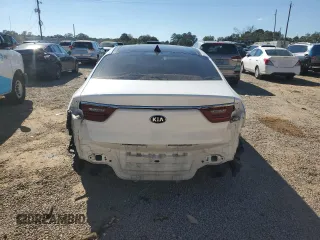 2017 Kia Cadenza Premium with VIN KNALC4J12H5070940, listed as a Copart auction lot 72938494 with 76,390 mi miles and Salvage Title. Bid and sale history available at carsss.com. Image 6.
