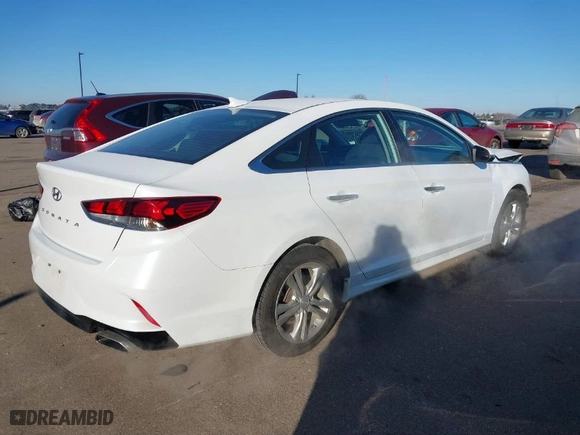 2018 Hyundai Sonata SEL with VIN 5NPE34AF2JH641288, listed as a IAAI auction lot 41244918 with 11,955 mi miles. Bid and sale history available at carsss.com. Image 4.