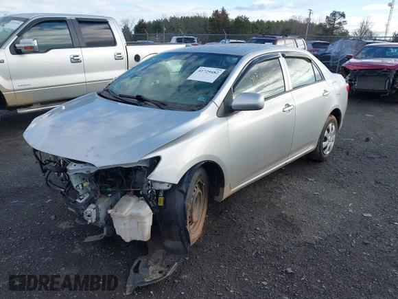 2009 Toyota Corolla with VIN 2T1BU40E09C150287, listed as a IAAI auction lot 41729482 with 103,712 mi miles. Bid and sale history available at carsss.com. Image 2.