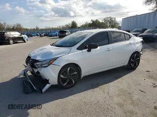 2023 Nissan Versa SR with VIN 3N1CN8FV9PL848782, listed as a Copart auction lot 45928405 with 31,111 mi miles and Salvage Title. Bid and sale history available at carsss.com. Image 1.