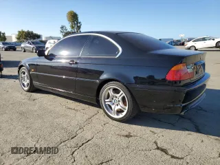 2001 BMW 3 Series 330Ci with VIN WBABN53421JU30014, listed as a Copart auction lot 46181895 with 238,938 mi miles and Salvage Title. Bid and sale history available at carsss.com. Image 2.