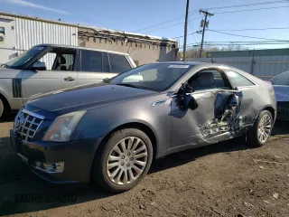 2013 Cadillac CTS Coupe Performance with VIN 1G6DL1E32D0123731, listed as a Copart auction lot 53700945 with 128,733 mi miles and Salvage Title. Bid and sale history available at carsss.com. Image 1.