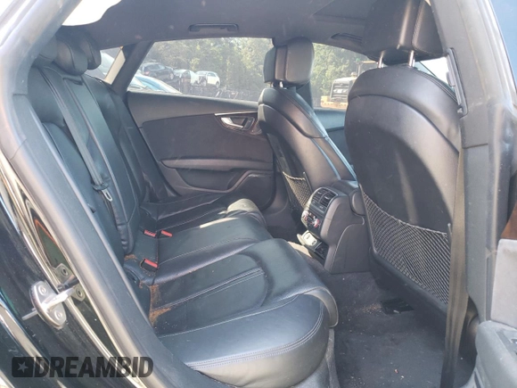 2017 Audi A7 Prestige with VIN WAU22AFC9HN028255, listed as a Copart auction lot 61377564 with 82,312 mi miles and Salvage Title. Bid and sale history available at carsss.com. Image 10.
