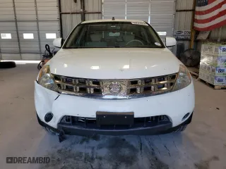 2005 Nissan Murano S with VIN JN8AZ08W45W442033, listed as a Copart auction lot 60627074 with 156,606 mi miles and Salvage Title. Bid and sale history available at carsss.com. Image 5.