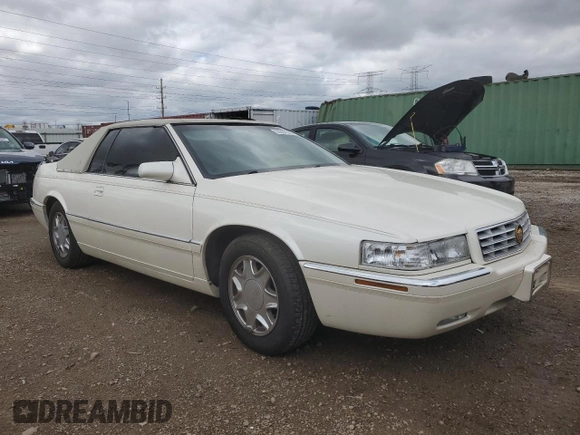 2002 Cadillac Eldorado ESC with VIN 1G6EL12Y52B103303, listed as a Copart auction lot 53337965 with 98,007 mi miles and Clean Title. Bid and sale history available at DreamBid. Image 4.