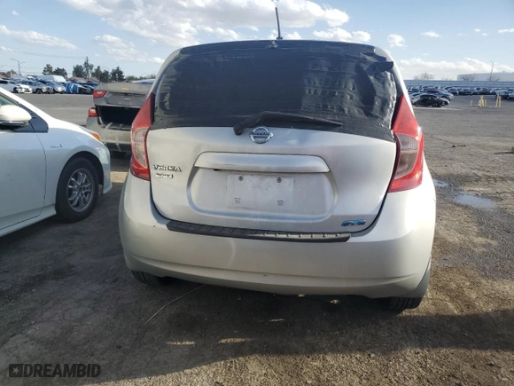 2015 Nissan Versa Note SV with VIN 3N1CE2CP9FL447492, listed as a Copart auction lot 49525905 with 104,195 mi miles and Clean Title. Bid and sale history available at carsss.com. Image 6.