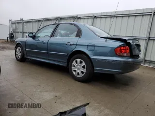 2005 Hyundai Sonata GL with VIN KMHWF25S75A161540, listed as a Copart auction lot 80282554 with 0 mi miles and Non Repairable. Bid and sale history available at carsss.com. Image 2.