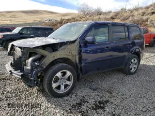 2013 Honda Pilot EX-L with VIN 5FNYF4H58DB065159, listed as a Copart auction lot 42547665 with 92,137 mi miles and Salvage Title. Bid and sale history available at DreamBid. Image 1.