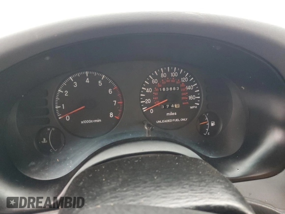 1997 Mitsubishi Eclipse GS with VIN 4A3AX35G5VE160888, listed as a Copart auction lot 80085414 with 163,683 mi miles and Salvage Title. Bid and sale history available at carsss.com. Image 9.
