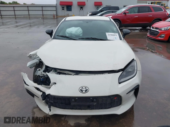 2022 Toyota GR86 Premium with VIN JF1ZNBF12N8754942, listed as a IAAI auction lot 41580851 with 6,595 mi miles. Bid and sale history available at carsss.com. Image 12.