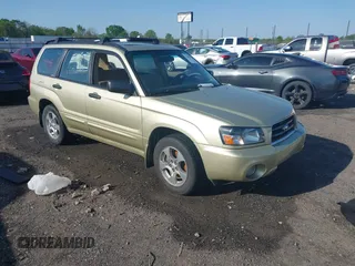 2003 Subaru Forester XS with VIN JF1SG65663H740524, listed as a IAAI auction lot 41987129 with 58,919 mi miles and . Bid and sale history available at DreamBid. Image 1.
