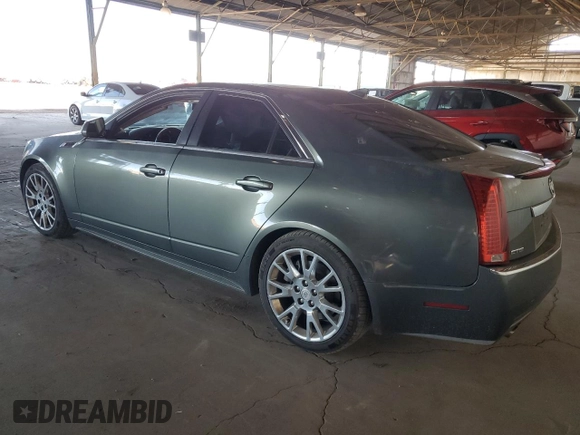 2011 Cadillac CTS Performance with VIN 1G6DJ5ED1B0146579, listed as a Copart auction lot 78317594 with 120,391 mi miles and Salvage Title. Bid and sale history available at DreamBid. Image 2.