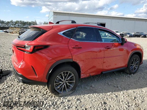 2023 Lexus NX with VIN 2T2GKCEZ0PC015689, listed as a Copart auction lot 78589424 with 13,428 mi miles and Salvage Title. Bid and sale history available at carsss.com. Image 3.